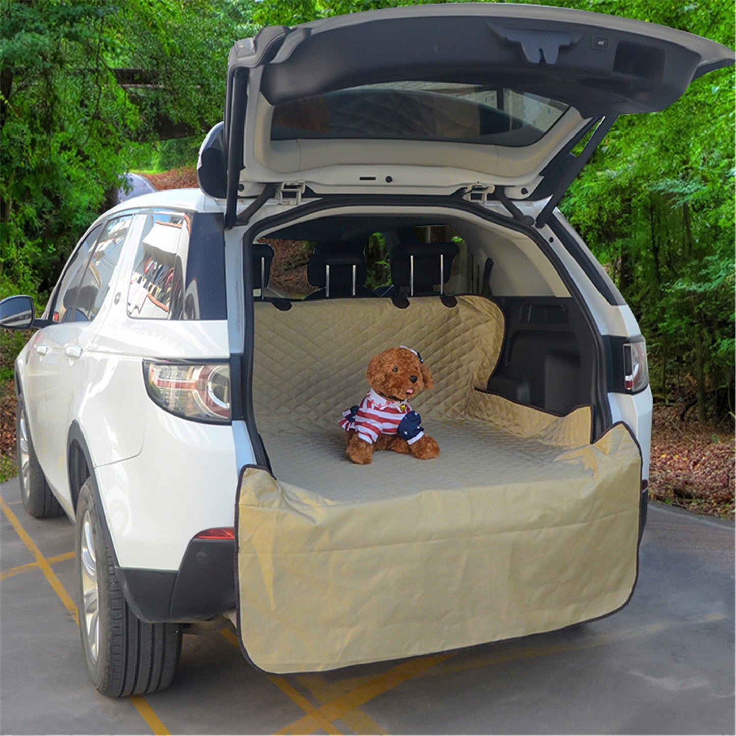 Pet Car Trunk Cover, Waterproof Cushions