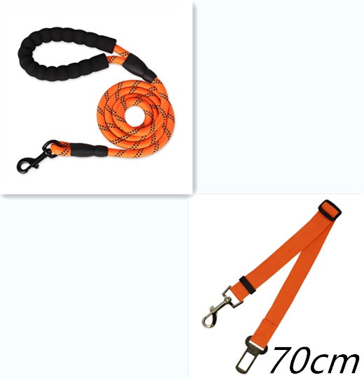 Reflective Anti-Skid Handle Multi-Color Leash