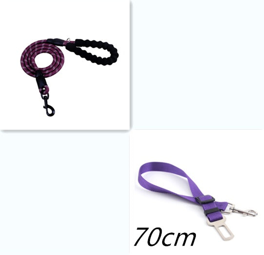 Reflective Anti-Skid Handle Multi-Color Leash