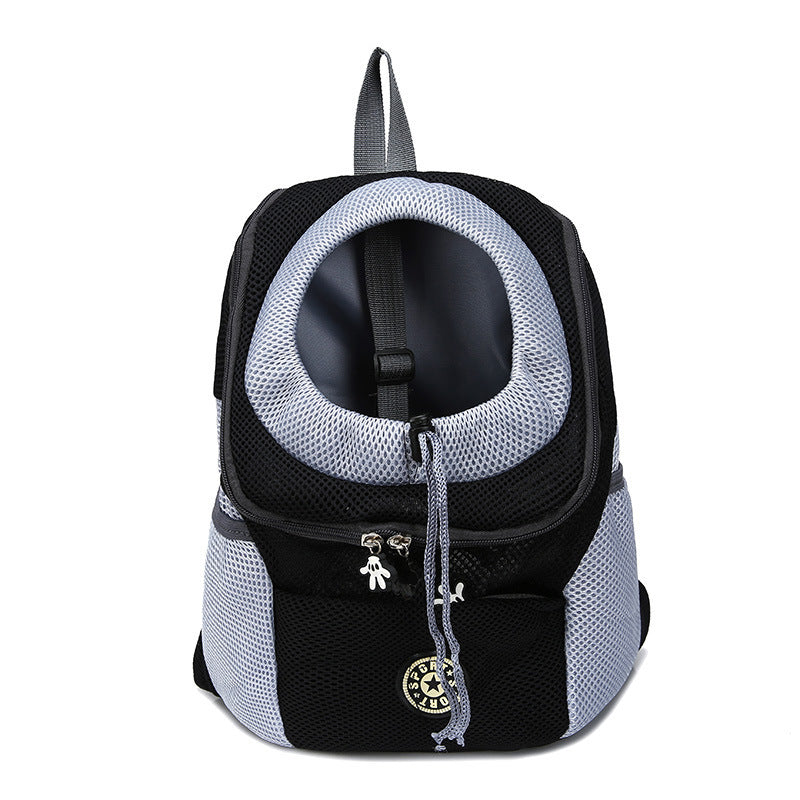 Pet Backpack Double Shoulder Carrier For Hiking, Camping