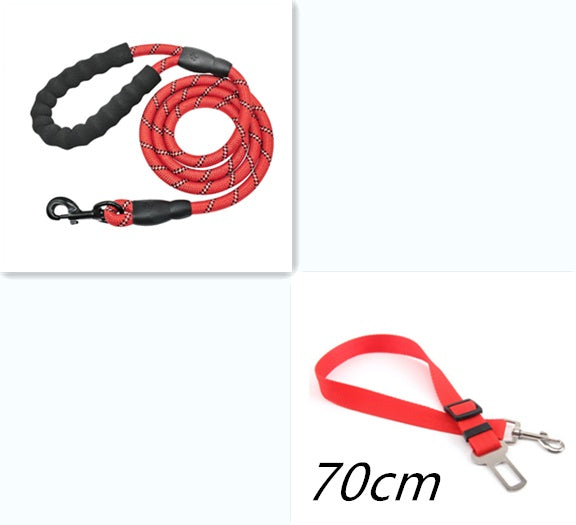 Reflective Anti-Skid Handle Multi-Color Leash