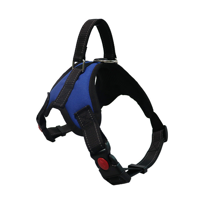 Reflective Dog Harness, Durable Adjustable Chest Vest, Walking Handle