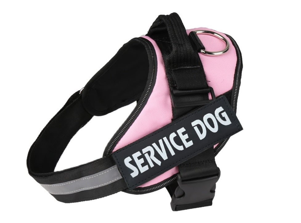 Service Dog Harness Chest Strap with Lead Handle