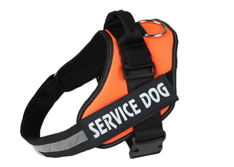 Service Dog Harness Chest Strap with Lead Handle