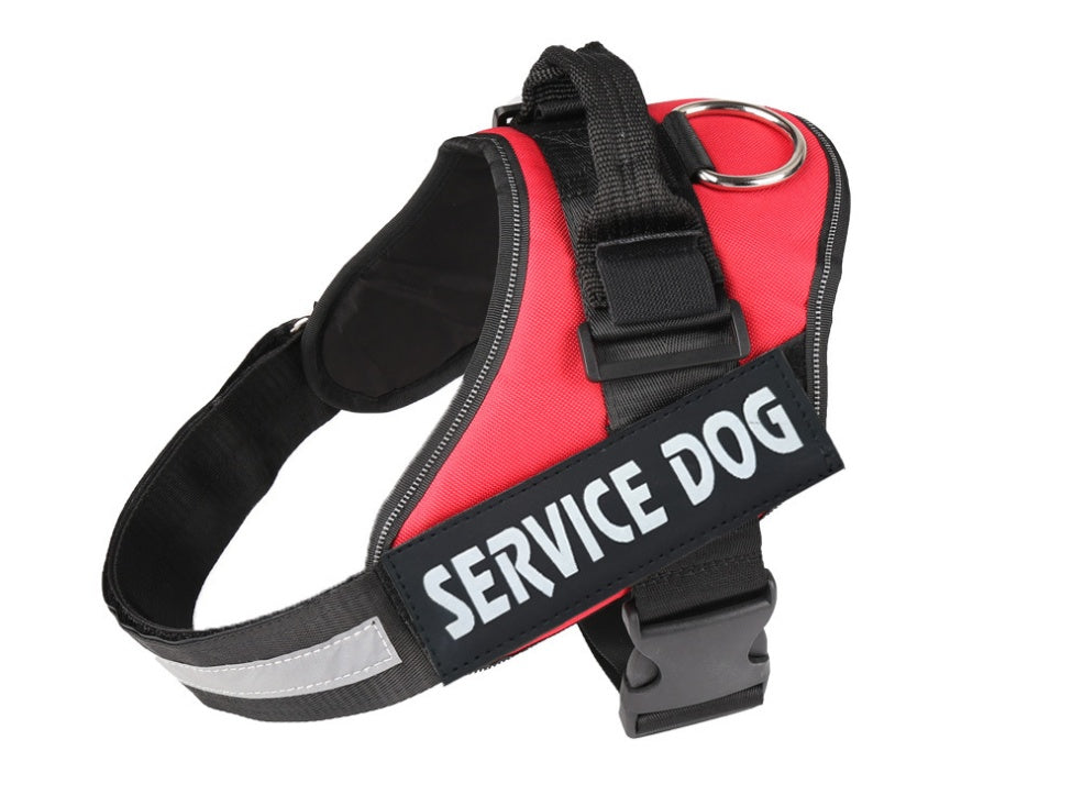 Service Dog Harness Chest Strap with Lead Handle