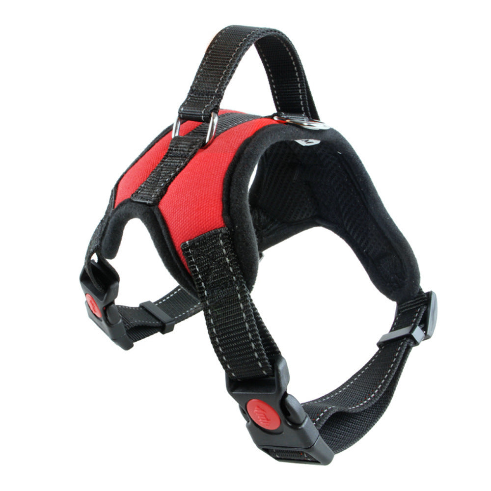 Pet Harness Strap with Lead Handle