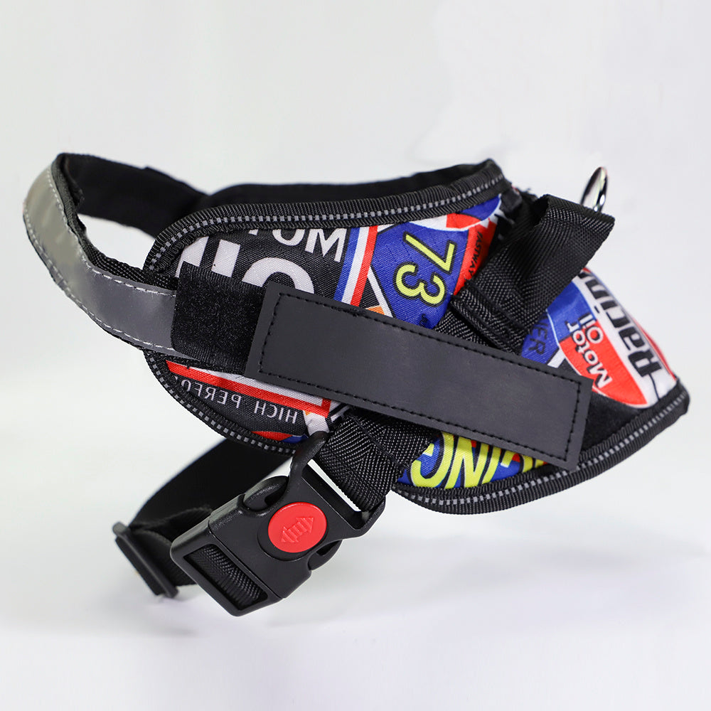 Service Dog Harness Chest Strap with Lead Handle