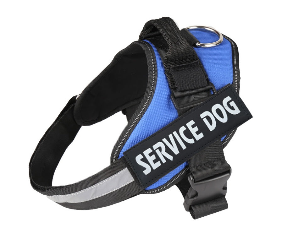 Service Dog Harness Chest Strap with Lead Handle