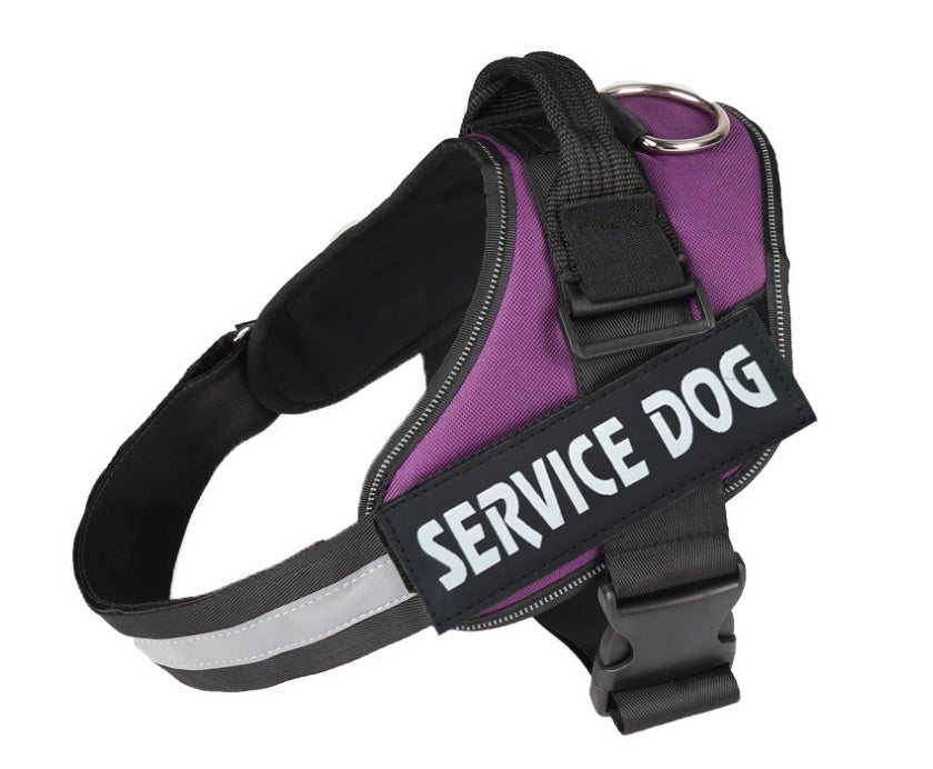 Service Dog Harness Chest Strap with Lead Handle