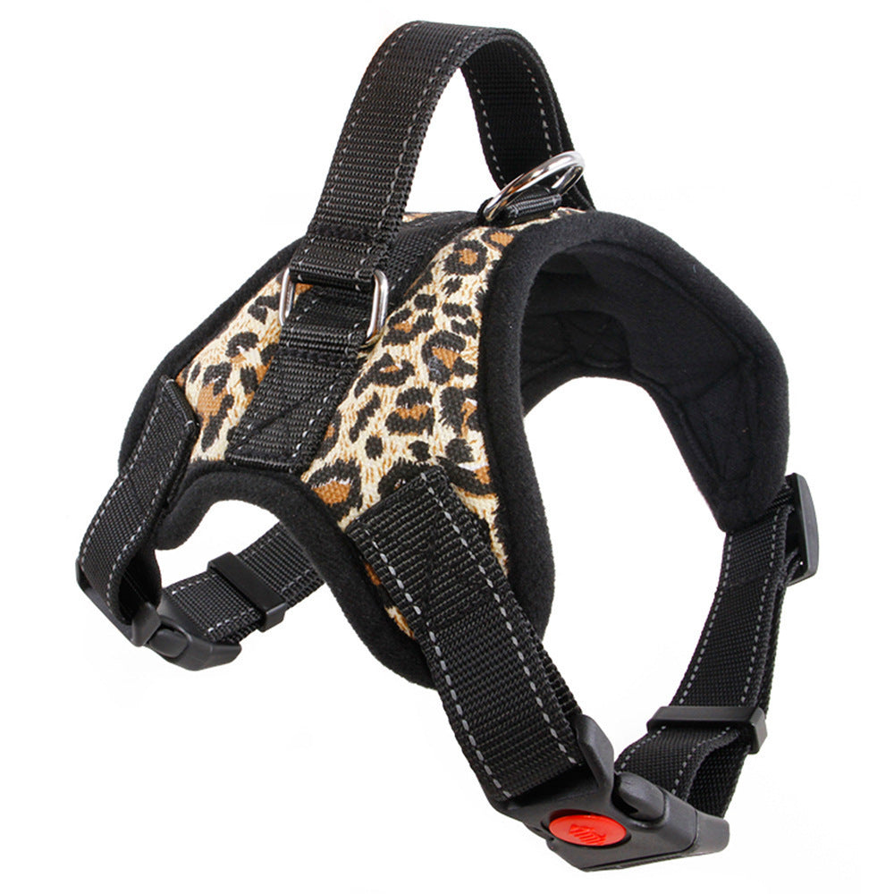 Pet Harness Strap with Lead Handle