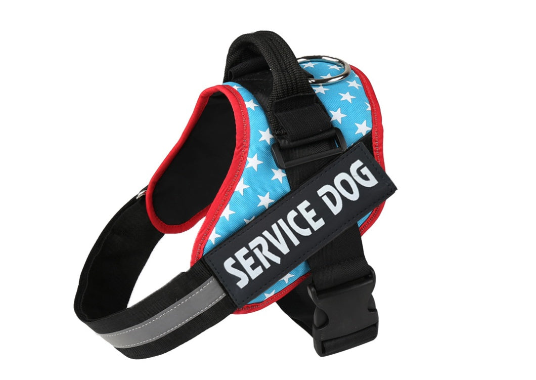 Service Dog Harness Chest Strap with Lead Handle