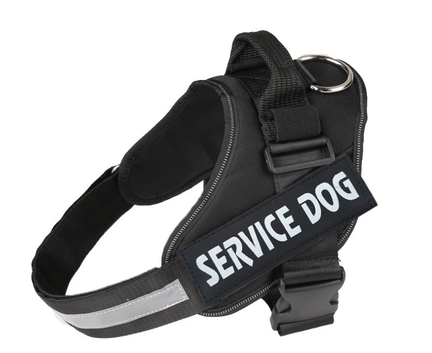 Service Dog Harness Chest Strap with Lead Handle