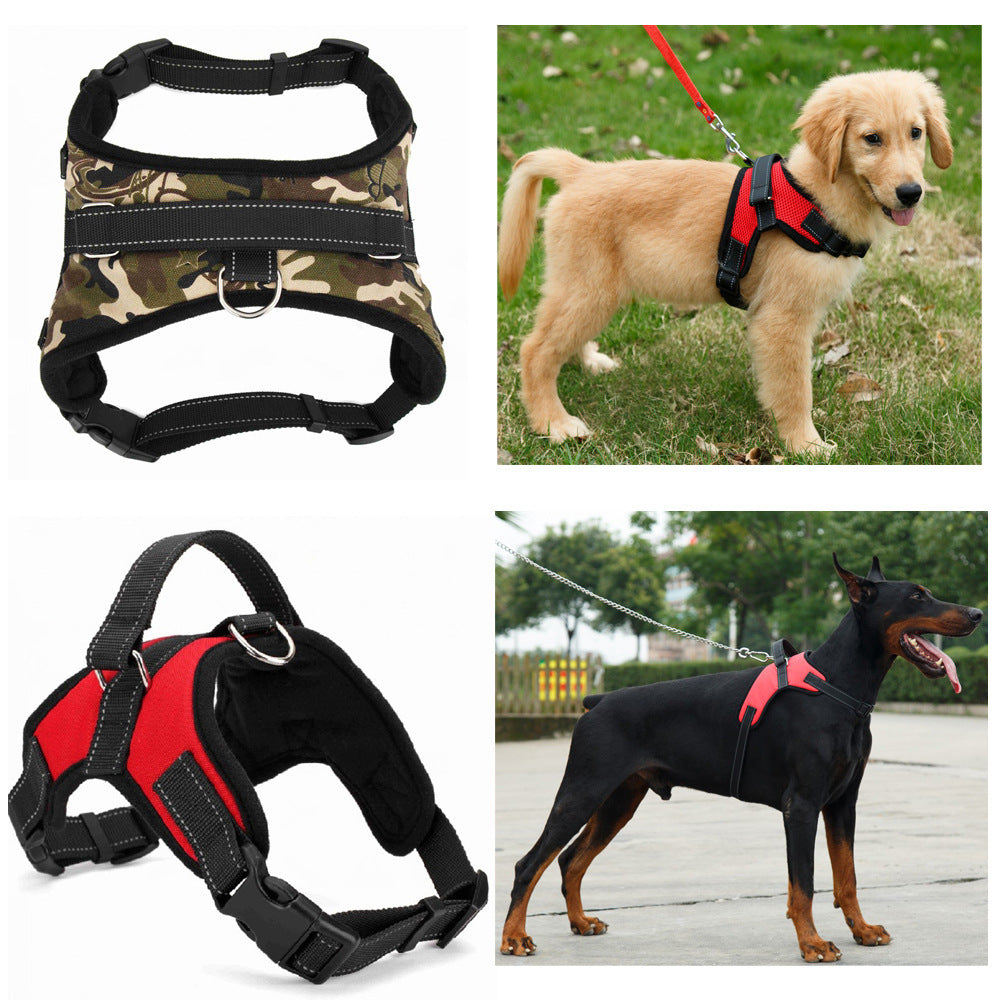 Pet Harness Strap with Lead Handle